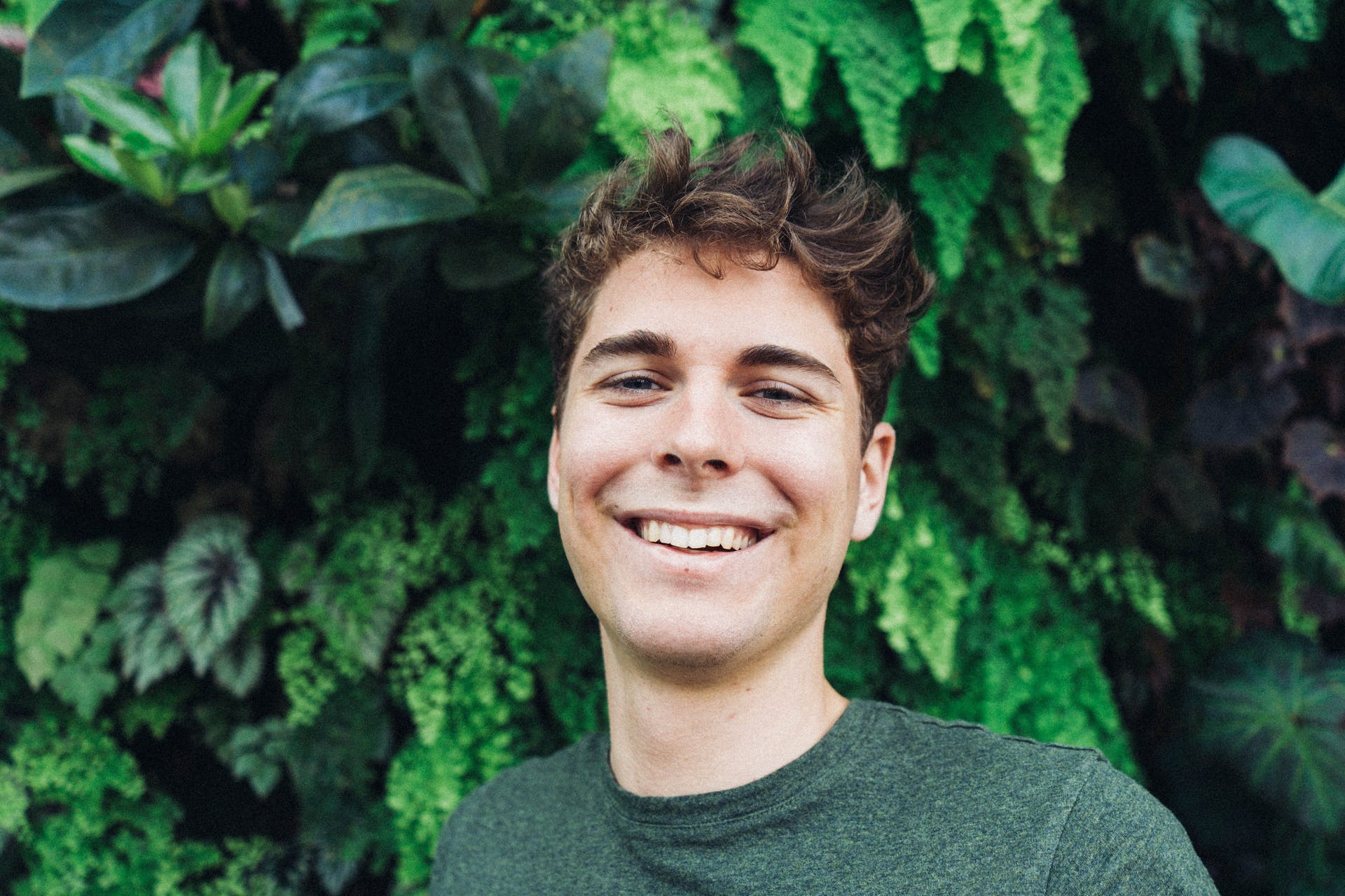 happy guy with a big smile
