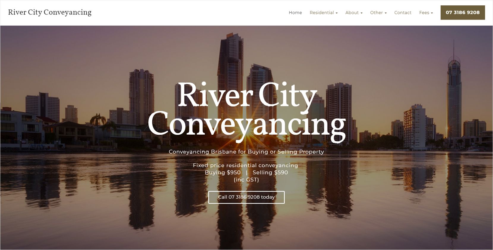 River City Conveyancing Website