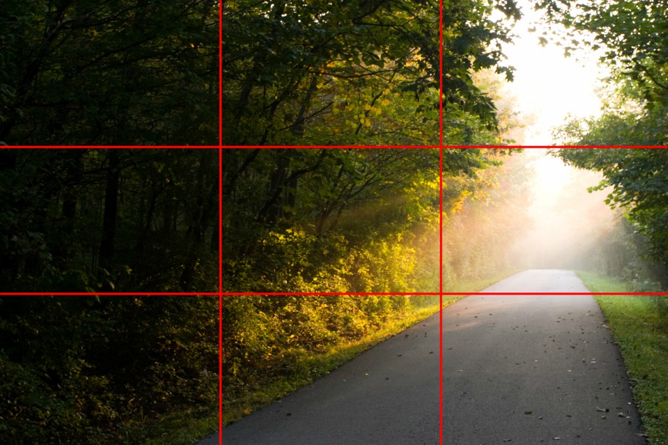 rule of thirds in photohraphy