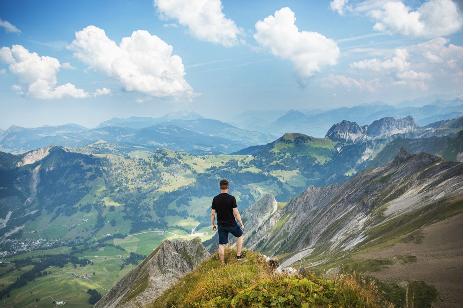 visiting the alps