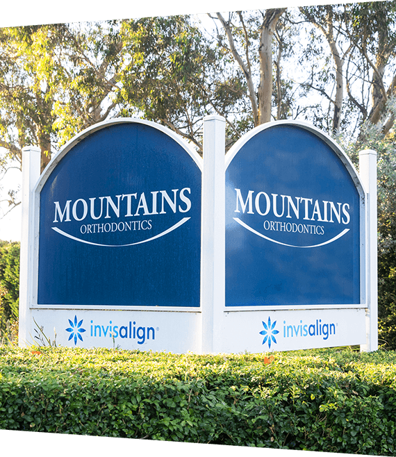 Mountains Orthodontics signage