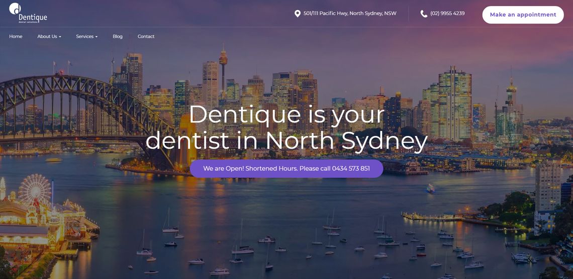 Dentique Home Page
