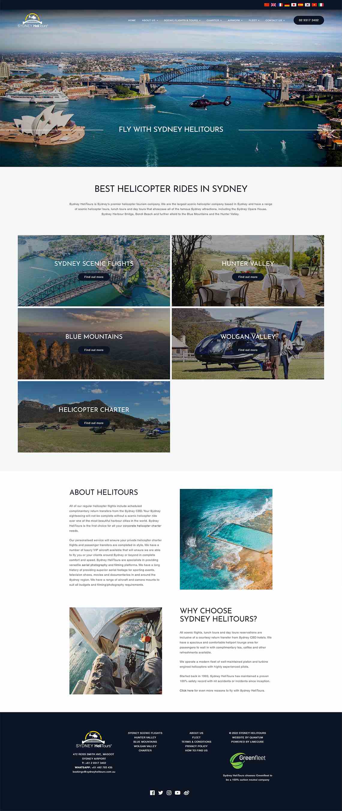 Sydney Helitours Home Page