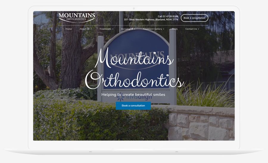 Mountain Orthodontics Device View