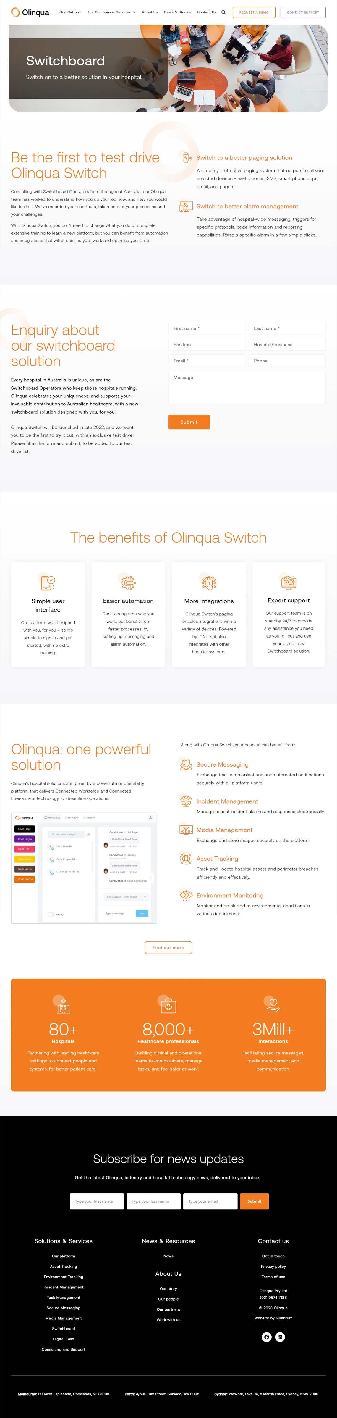Olinqua Full Content Page