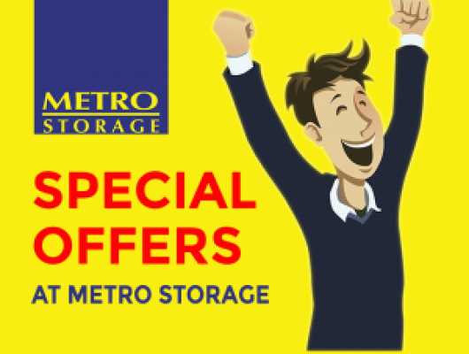 Special Offers at Metro Storage, Sydney.