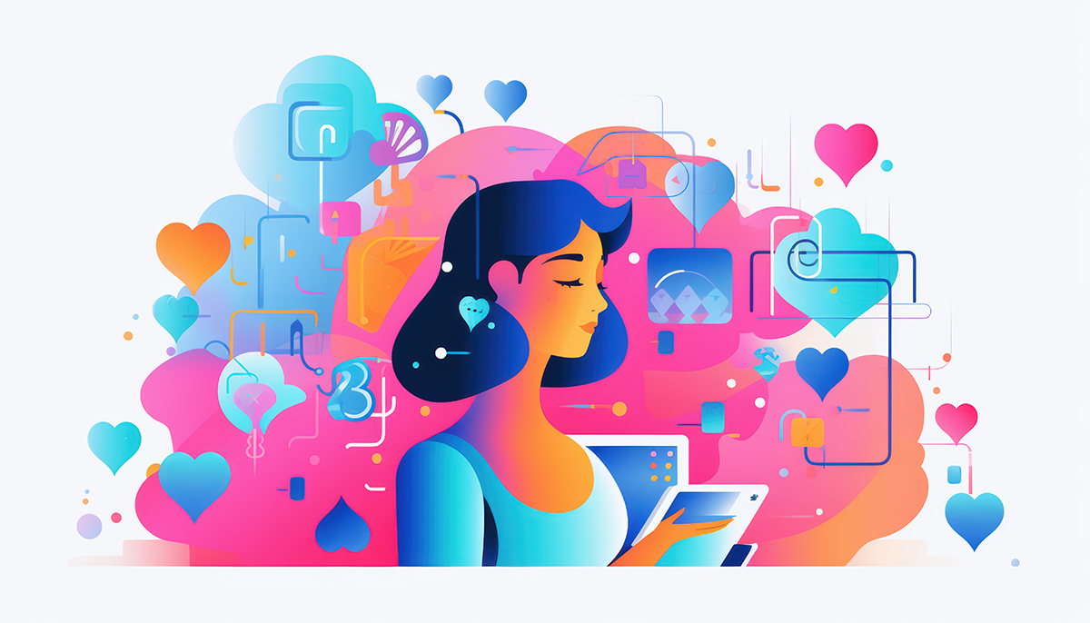 illustration of AI creating systems