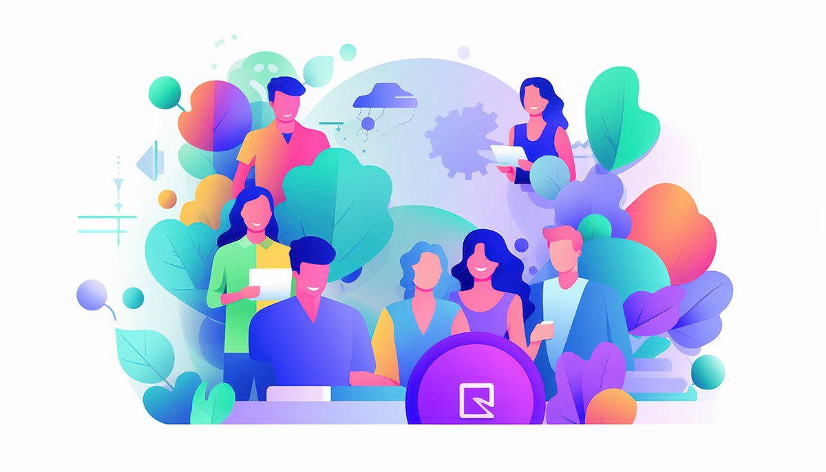 Illustration of a different audience of people