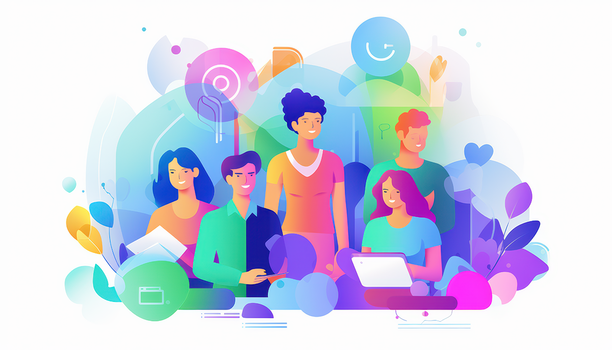 Illustration of a audience value