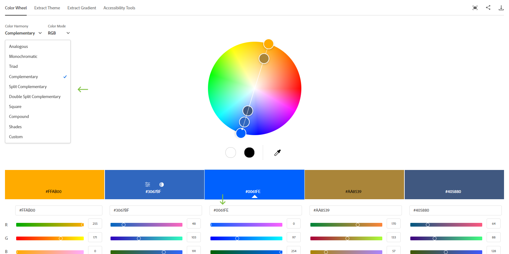 adobe color tool