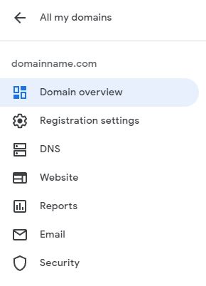 My Domains