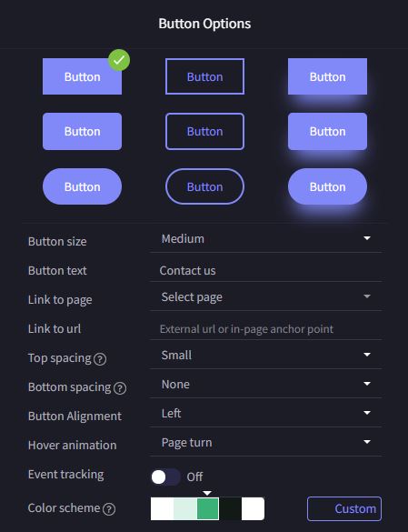 Button Properties