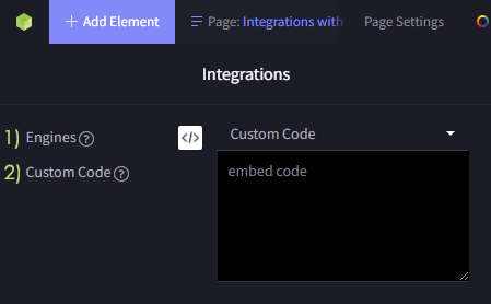 Custom Code