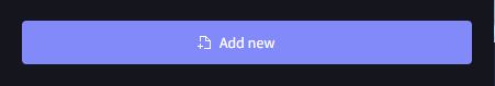 add new page button