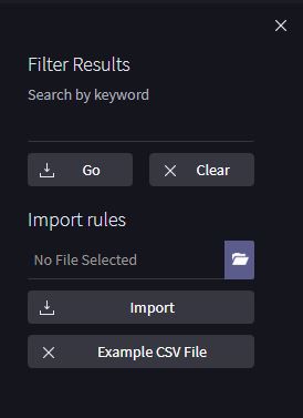Example CSV file