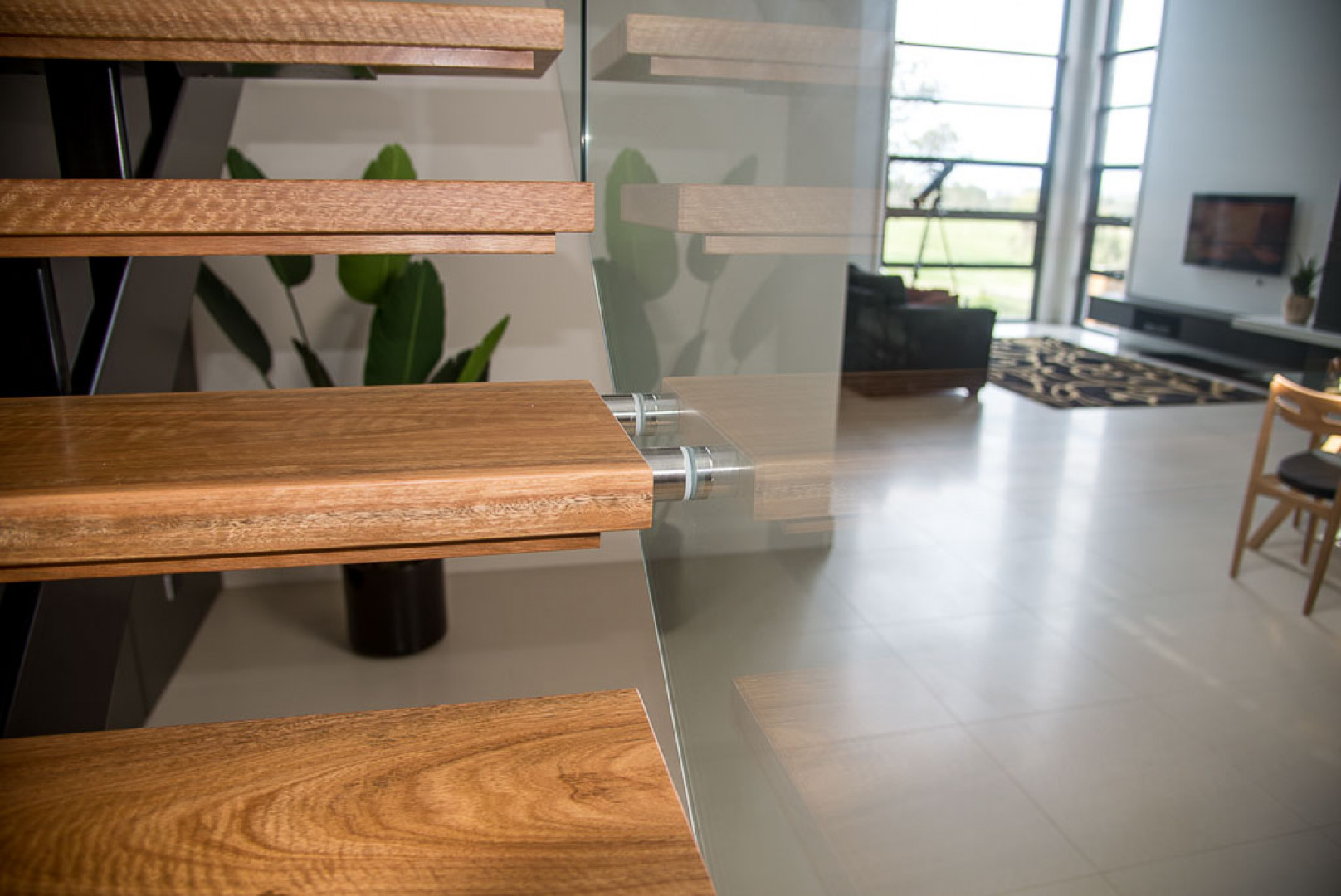 Steel Spine Staircase