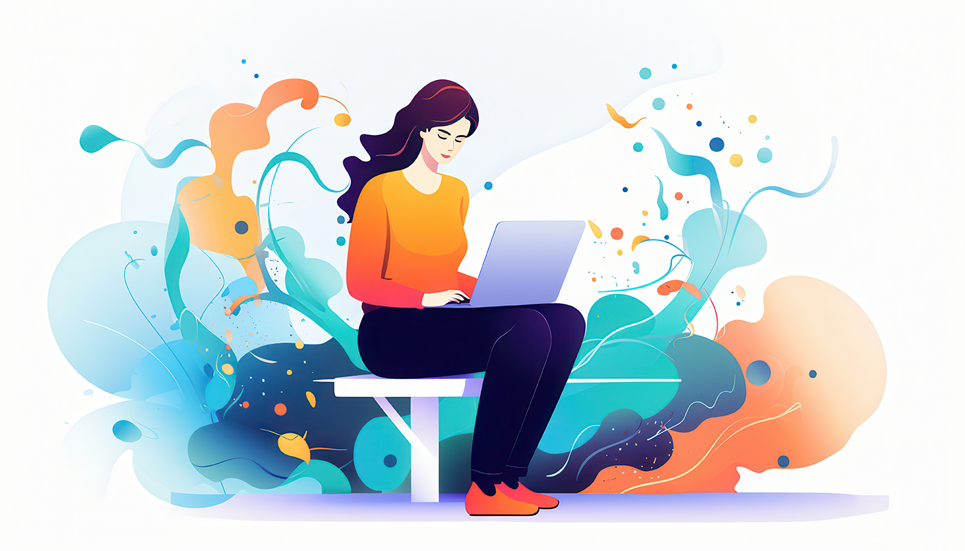 Solopreneur illustration