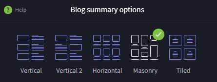 blog summary - masonry