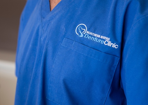 Northern Rivers Denture Clinic logo on uniform