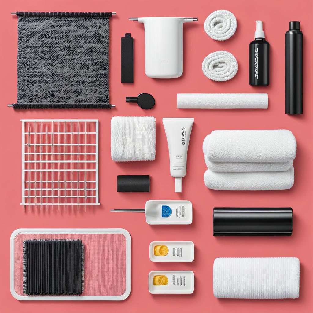 An image with the necessary setup for nails