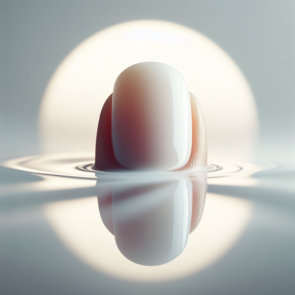Illustration of an elegant nail