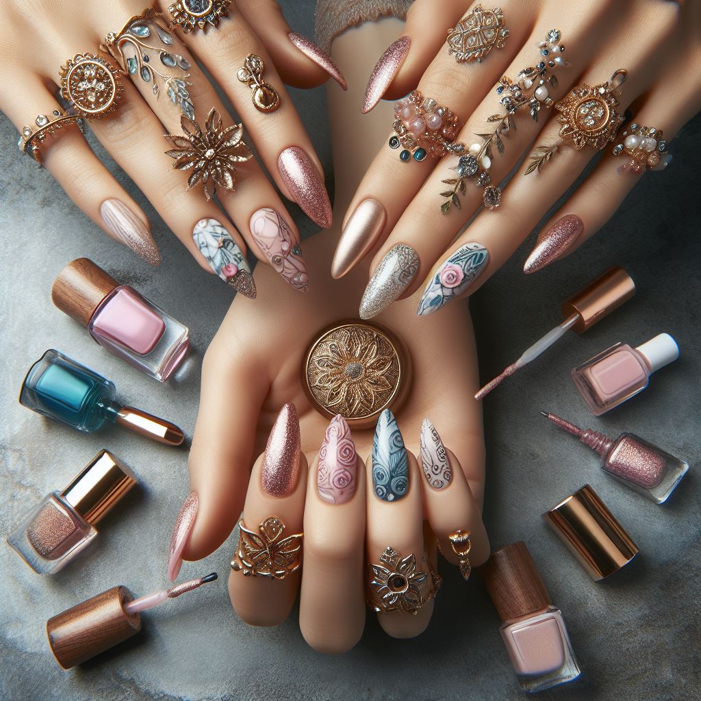 trendy nail designs for the year 2024