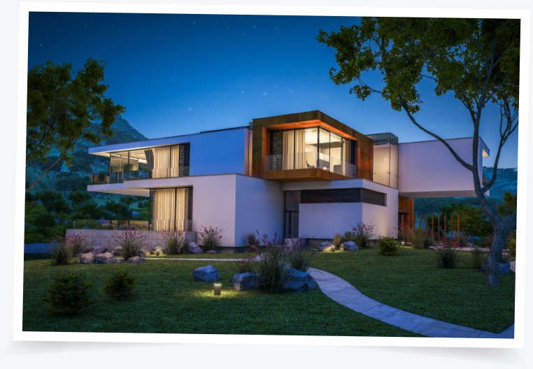 Modern designed home