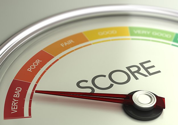 Credit Score meter
