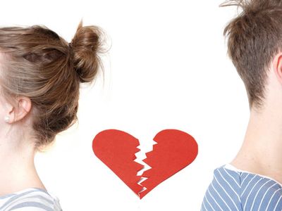 A broken heart