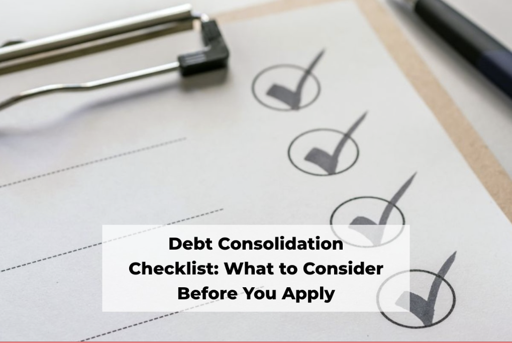 Debt Consolidation Checklist