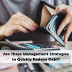 Are There Management Strategies to Quickly Reduce Debt? 