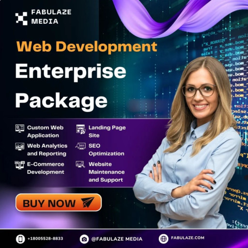 Website Design (10 Page Enterprise) ~ Fabulaze Media 