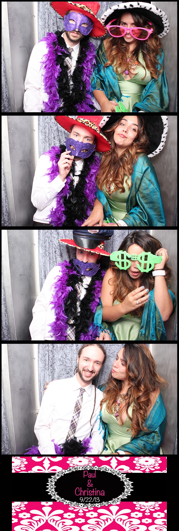 Limelight Entertainment's LED Photo booth in action at The Brownstone