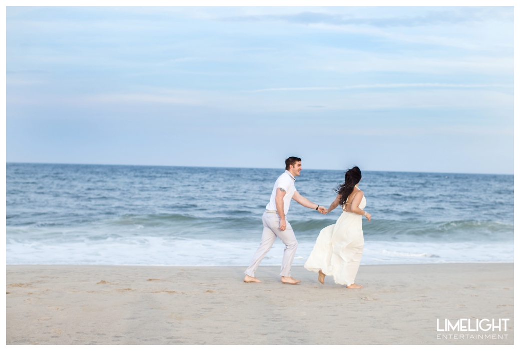 Arianna + Nick Beach Photoshoot