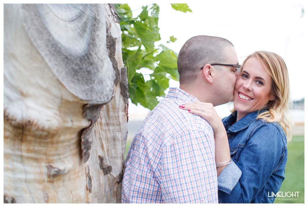 Megan + Mike's Engagement Session at the Keyport Waterfront