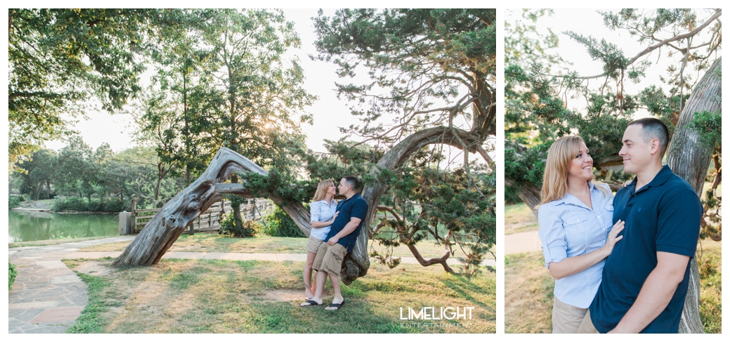 Caitlin + Joe's Engagement Session in Spring Lake