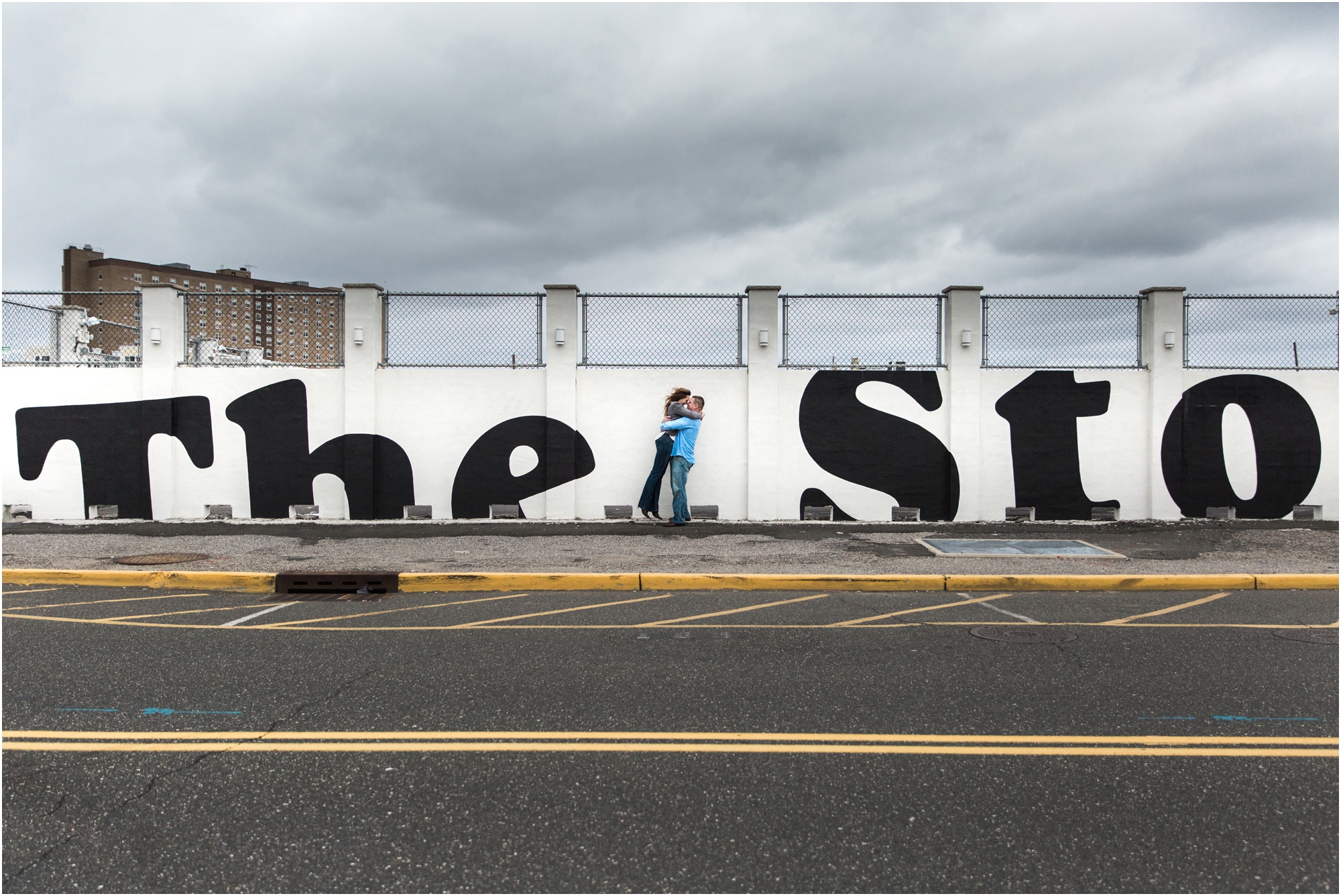 Valerie + Bryan Engagement Photography in Asbury Park, NJ