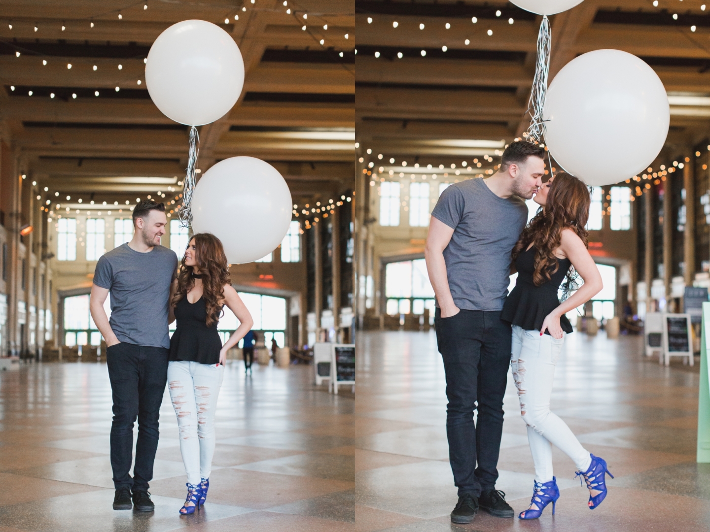 Engagement Photography Convention Hall Asbury Park NJ