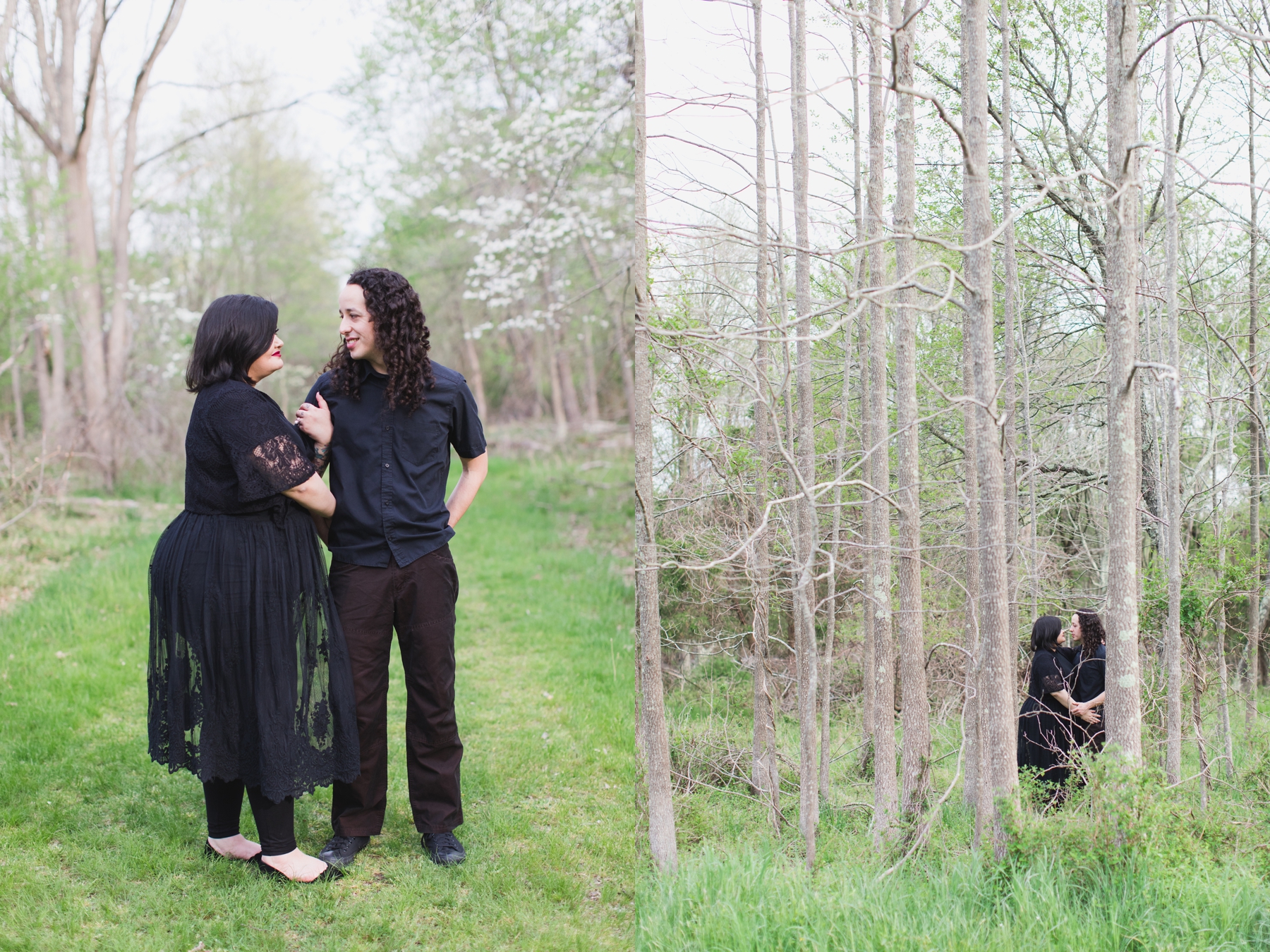 Engagement Photos at Allaire State Park