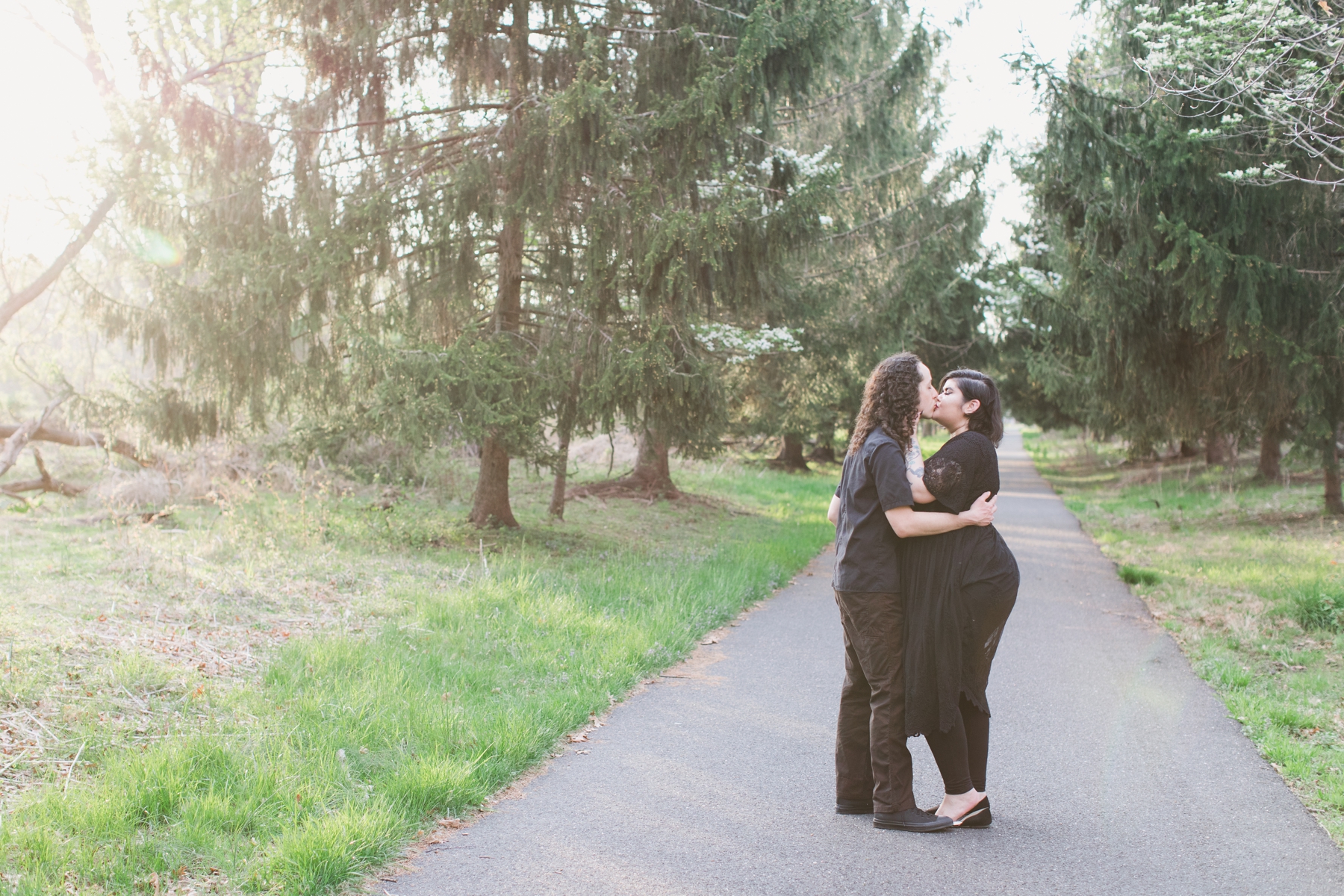 engagement photos wall new jersey