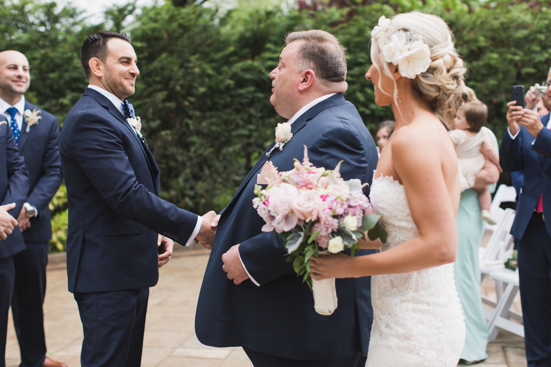 garden wedding in Ocean Township NJ