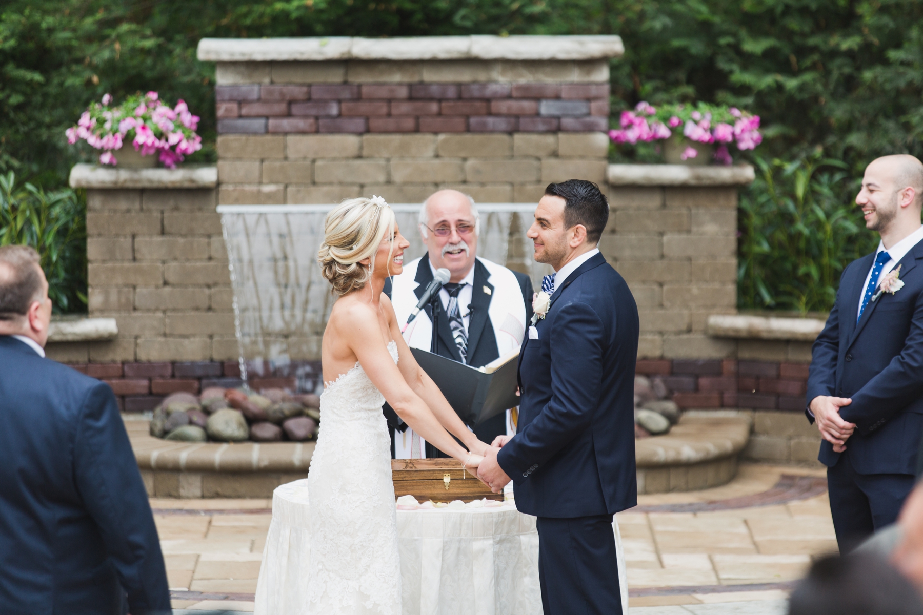 garden wedding in Ocean Township NJ