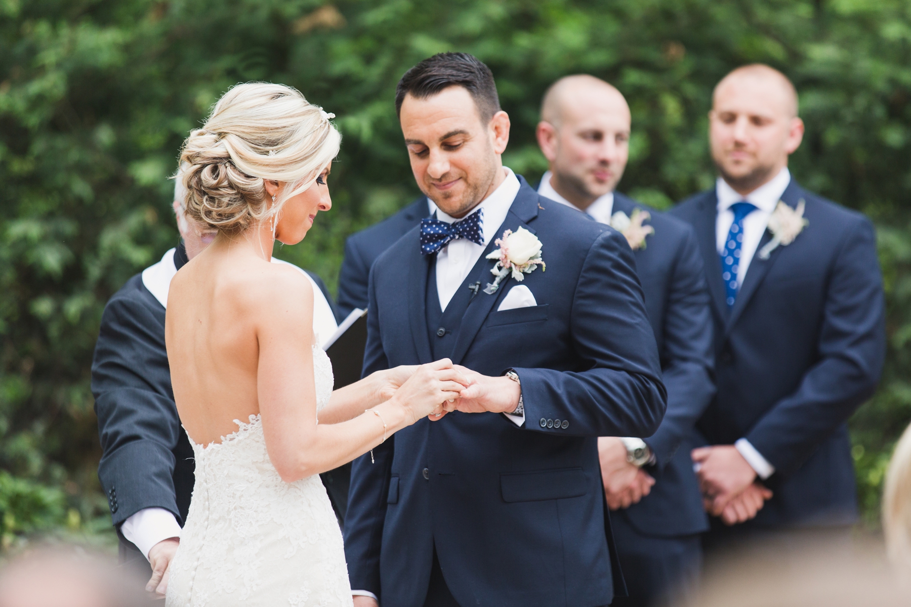 garden wedding in Ocean Township NJ