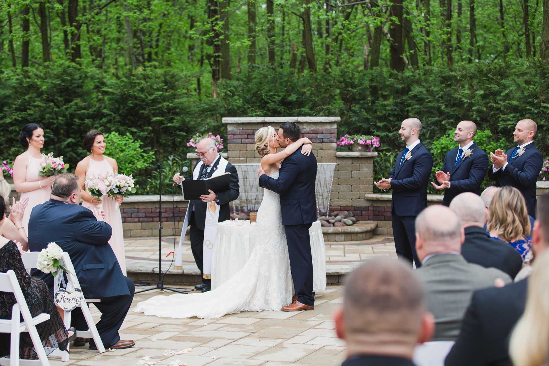 garden wedding in Ocean Township NJ