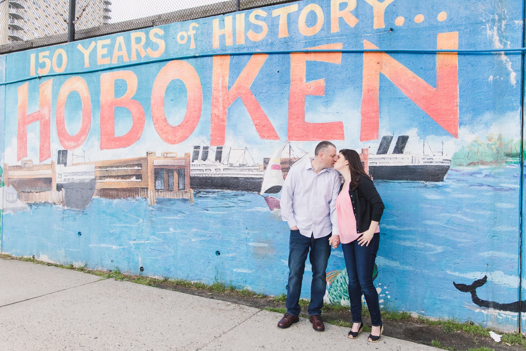 engagement photos hoboken new jersey limelight entertainment nj