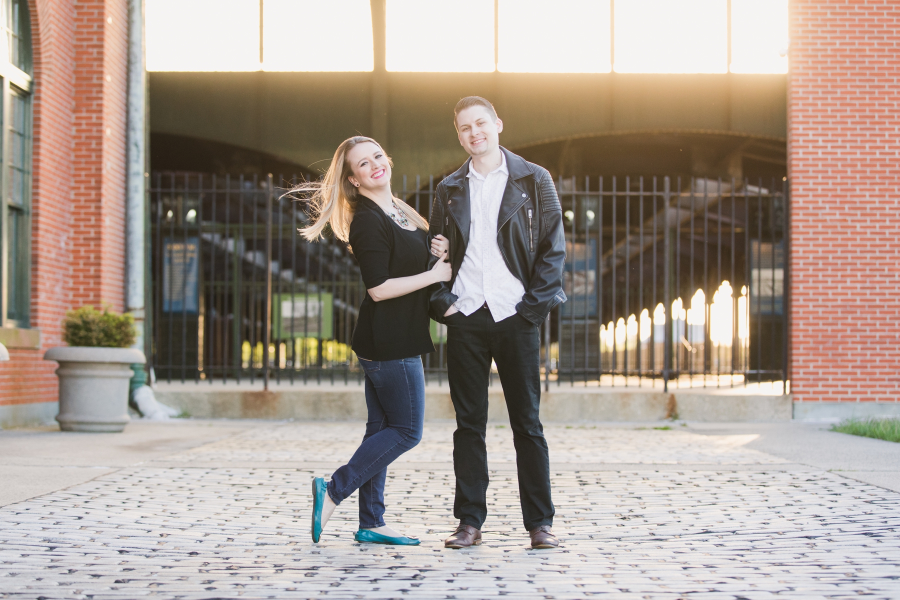 engagement photography liberty state park limelight entertainment nj