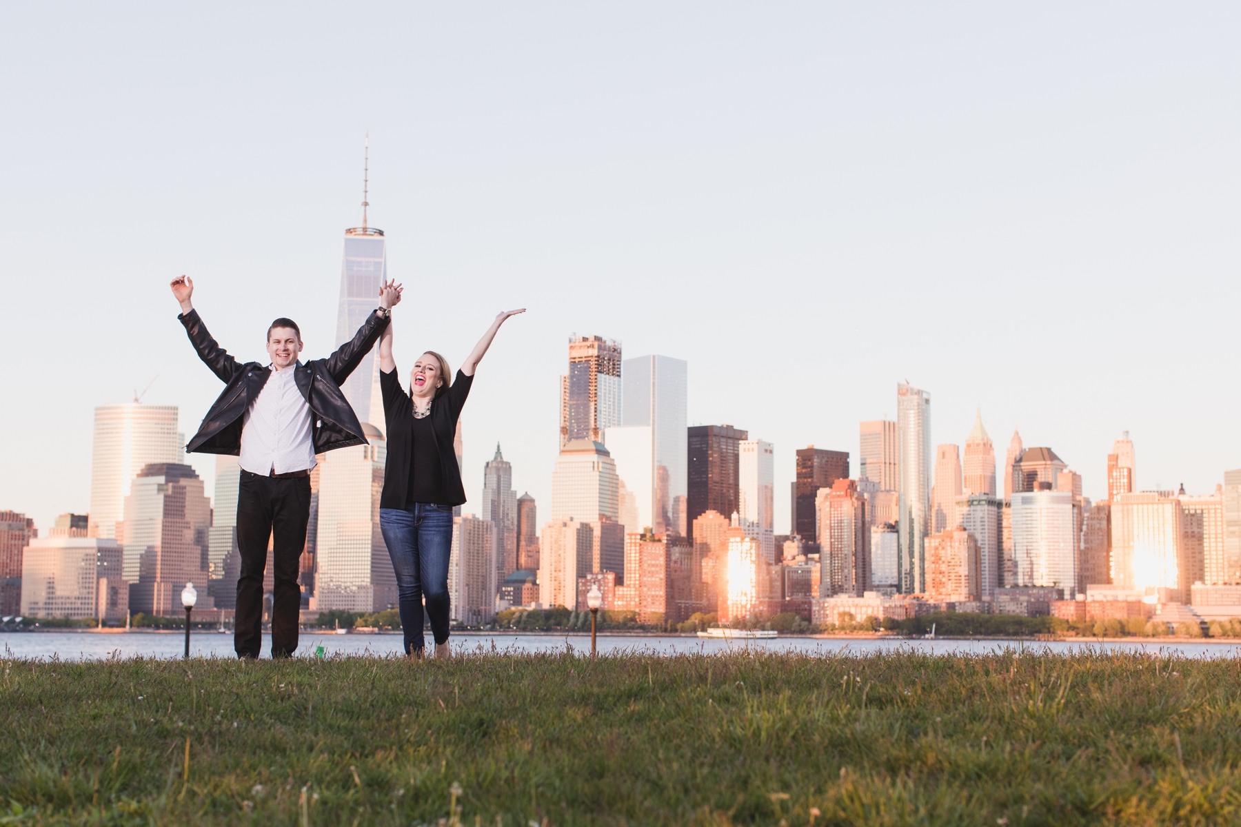 engagement photography liberty state park limelight entertainment nj