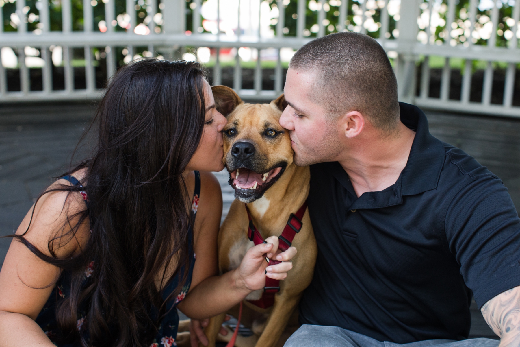 Motorcycle Engagement Photography at Beachwood Beach