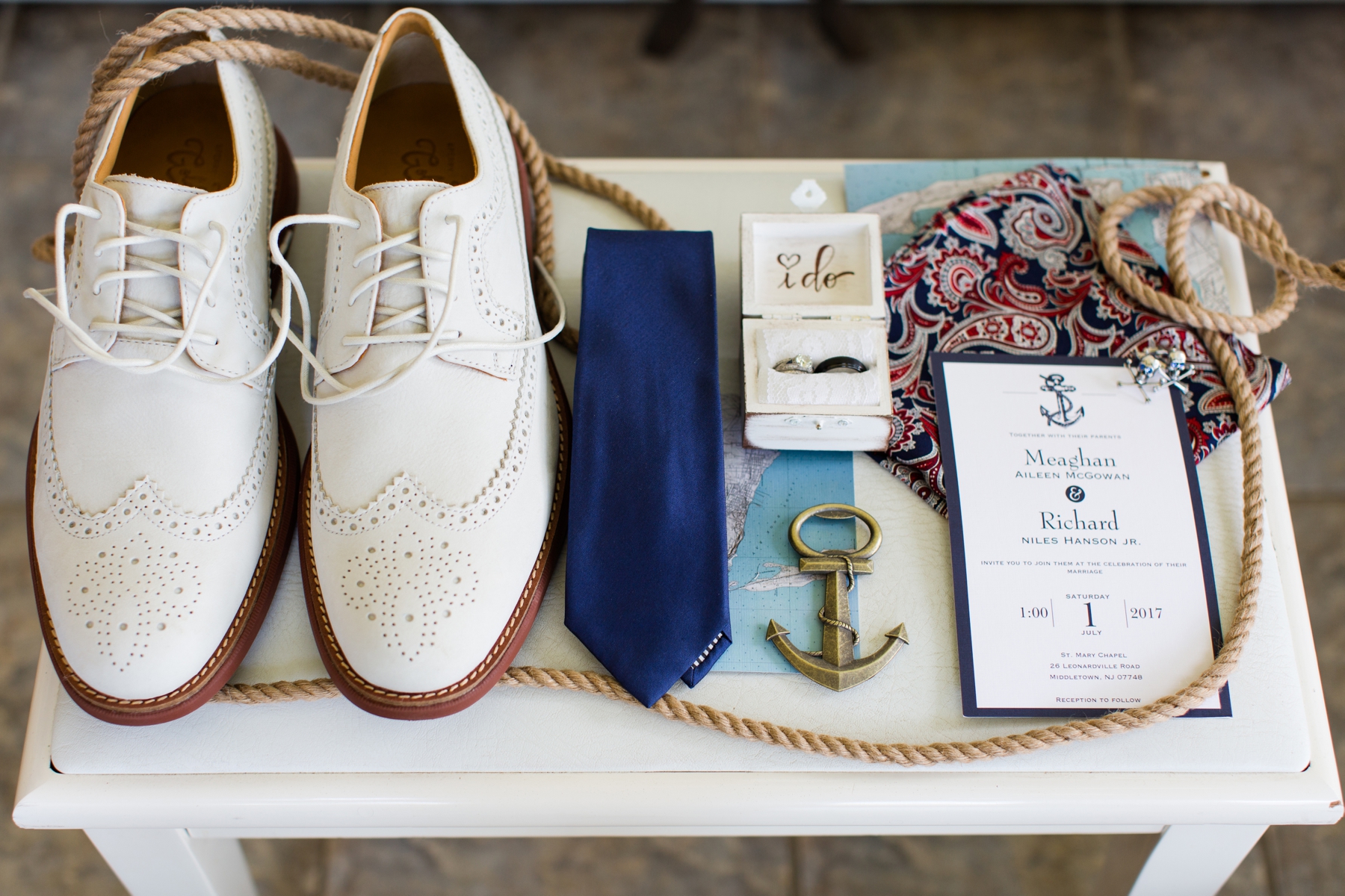 Meaghan + Richard's Rustic Elegant Wedding at the Water Witch Club in Highlands, NJ