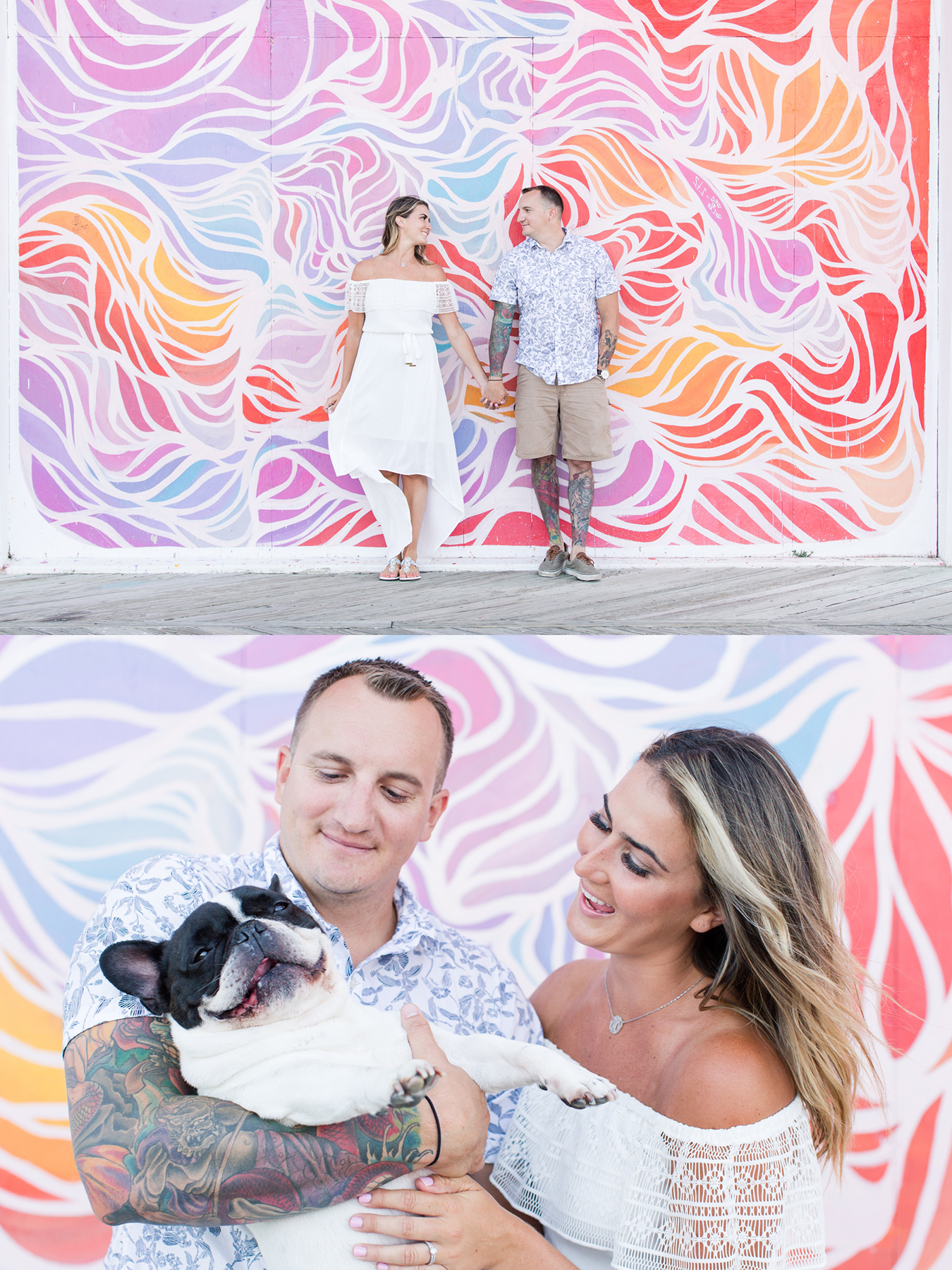 Asbury Park Boardwalk Engagement 